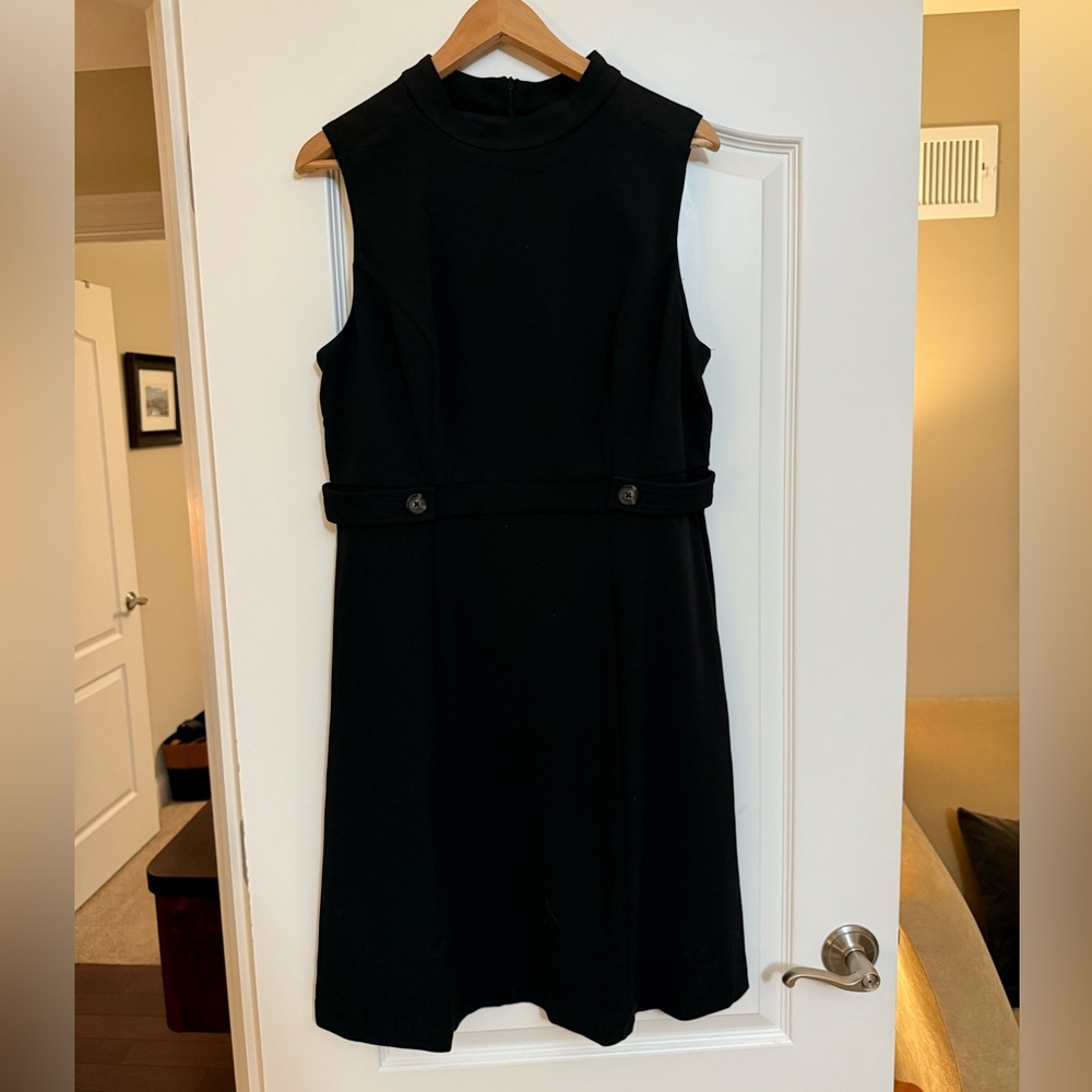 Maggy London Black Sleeveless Dress Size 12